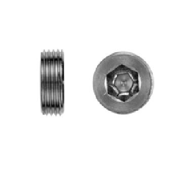 Bouchon conique - DIN 906 R - Lederer - fileté / en acier inoxydable / de filetage