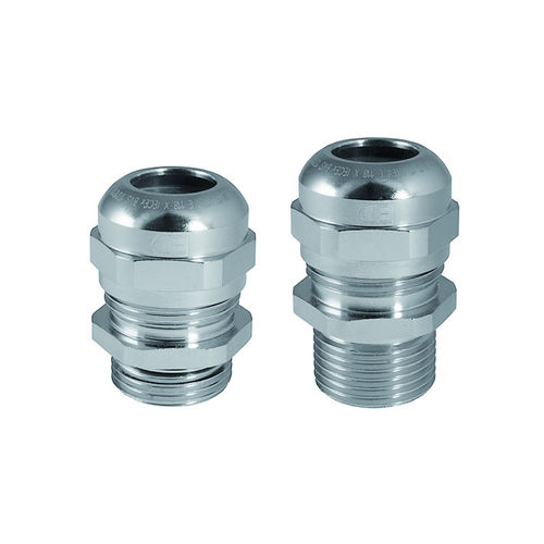 Presse-étoupe en laiton nickelé - K100-1-zz-EX series - Jacob GmbH - antidéflagrant / IP68 / IP66
