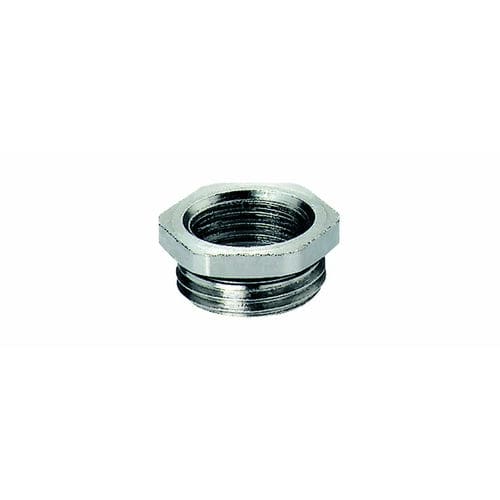 Réduction mâle-femelle filetée - MxxMxx/6/OM,  xxxx RPg series - Jacob GmbH - en laiton nickelé / hexagonale