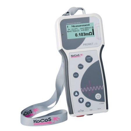 Microhmmètre numérique - PROMET L10 - KoCoS Messtechnik AG - portable / 4 fils / avec compensation de température intégrée