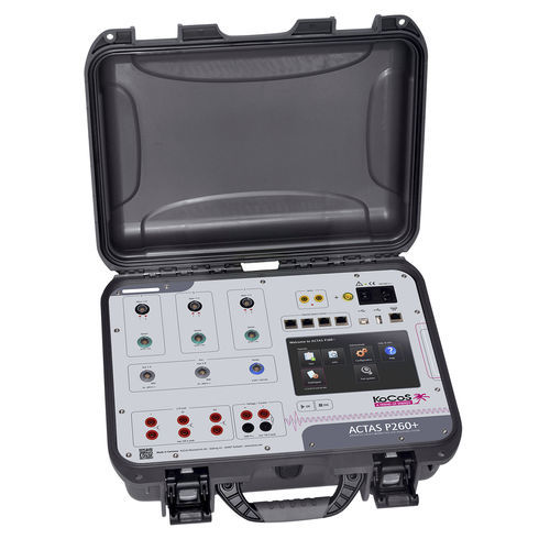 Système de test pour appareil de commutation - ACTAS P260+ - KoCoS Messtechnik AG - électrique / pour réseau électrique / portable