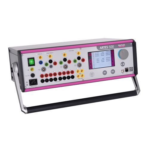 Appareil de test pour relais de protection - ARTES 500 - KoCoS Messtechnik AG - électrique / de court-circuit / automatique