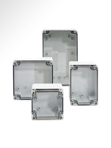 Boîtier en saillie - IP65 | MBM(K) series - MULTI-BOX - modulaire / en inox / avec porte transparente