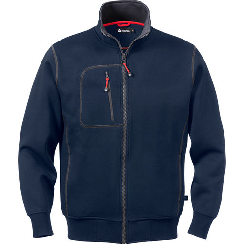 Sweat-shirt de travail - 110169-543 - Fristads - contre le froid / en coton / en polyester