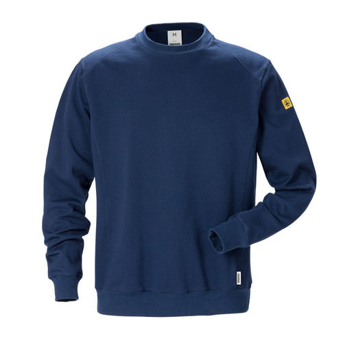 Pullover de travail - 125037-540 - Fristads - antistatique / en coton / en polyester
