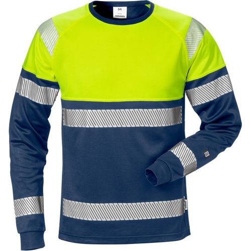 T-shirt de travail - 129513-171 - Fristads - haute visibilité / en coton / en polyester