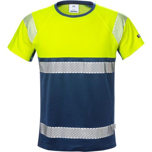T-shirt de travail - 129511-171 - Fristads - haute visibilité / en coton / en polyester