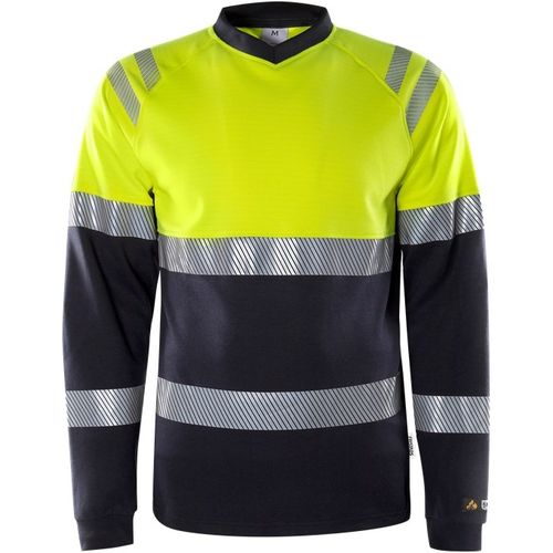 T-shirt de travail - 7107 TFL - Fristads - haute visibilité / antistatique / contre les arcs électriques