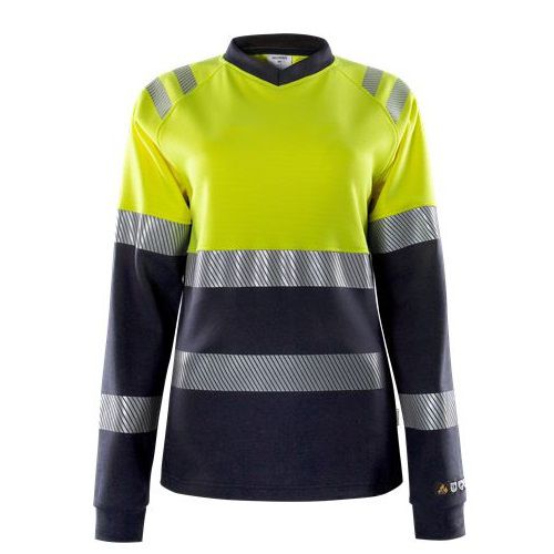 T-shirt de travail - 7108 TFL - Fristads - haute visibilité / antistatique / contre les arcs électriques