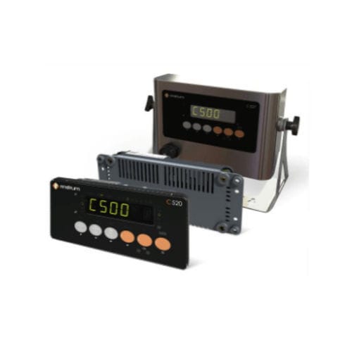 Indicateur/contrôleur de pesage numérique - C series - Rinstrum - IP65 / pour montage sur panneau / monté sur rail DIN