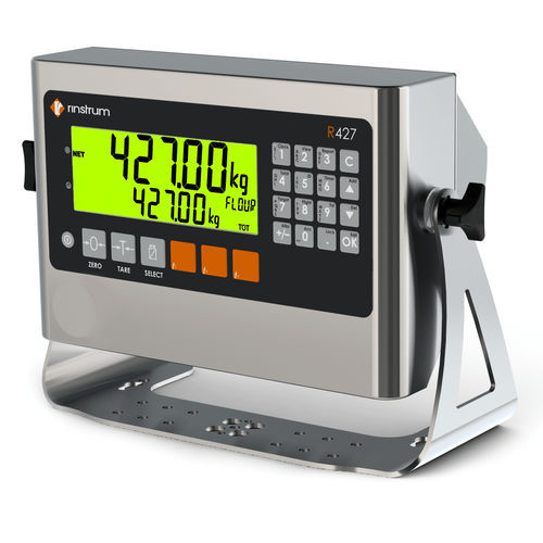Indicateur de pesage affichage LCD - R400 Series - Rinstrum - encastrable / IP65 / Ethernet