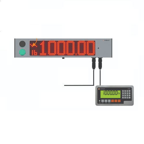 Afficheur à distance - D841  - Rinstrum - à LED / numérique / pour les installations de pesage
