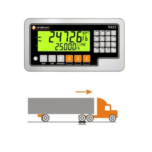 Pèse-essieu pour camion - Rinstrum - pesée en mouvement