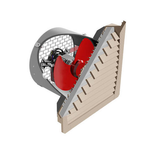 Ventilateur à filtre - FL-ExVENT - INTERTEC-Hess GmbH - axial / antidéflagrant / en acier inoxydable