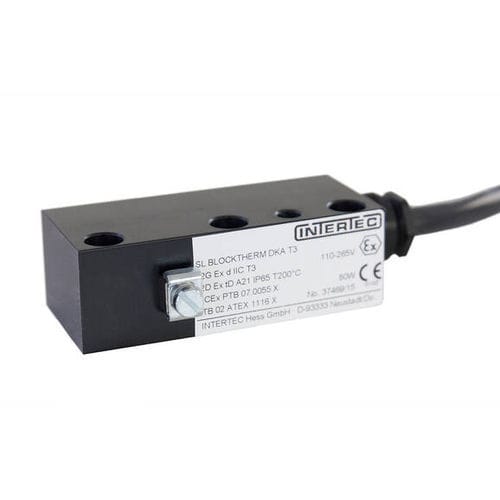 Résistance chauffante à convection naturelle - BLOCKTHERM - INTERTEC-Hess GmbH - pour zone dangereuse / pour armoire électrique / avec thermostat