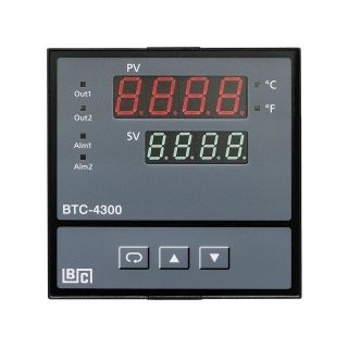 Contrôleur de température avec afficheur LED - BTC-4300 - BRAINCHILD ELECTRONIC CO., LTD - multiboucles / PID