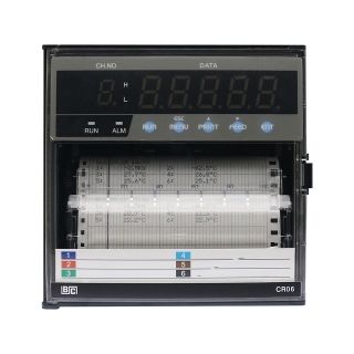 Enregistreur papier - CR06 - BRAINCHILD ELECTRONIC CO., LTD - à bande déroulante / par points