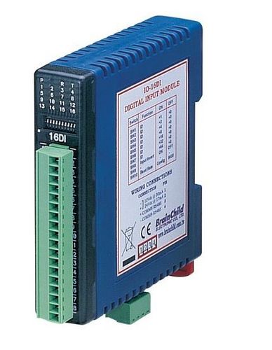 Module d'E/S numérique - IO-8DIO - BRAINCHILD ELECTRONIC CO., LTD - Modbus RTU / RS-485 / RS485