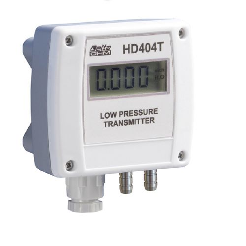 Transmetteur de pression relative - HD 404T series - Delta OHM - différentielle / silicium / analogique