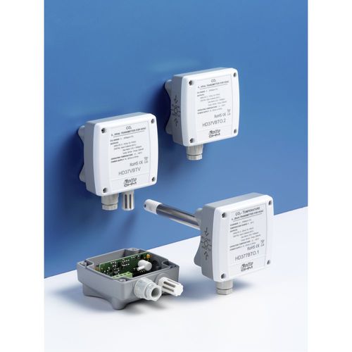 Transmetteur d'humidité relative - HD37 series  - Delta OHM - enfichable / avec mesure de température / à affichage numérique intégré