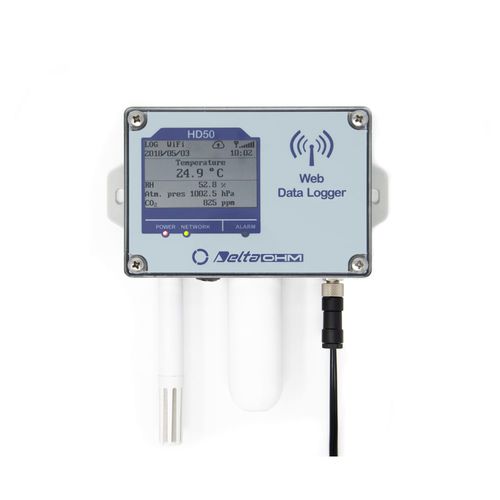Data logger de pression différentielle - HD50 - Delta OHM - universel / CO2 / WiFi