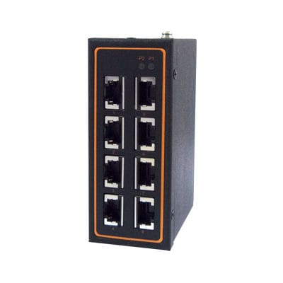 Commutateur Ethernet non administrable - EH2308-PR - Atop Technologies - 8 ports / 10/100BaseT(X) / sur rail DIN