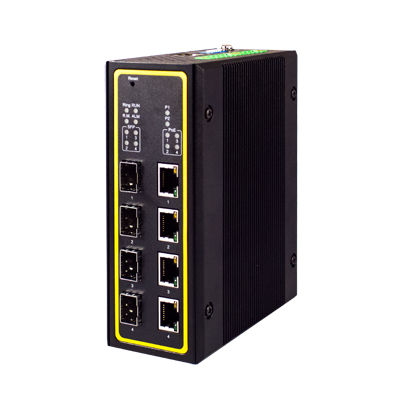 Commutateur Ethernet administrable - EHG7608 Series - Atop Technologies - 8 ports / gigabit / sur rail DIN