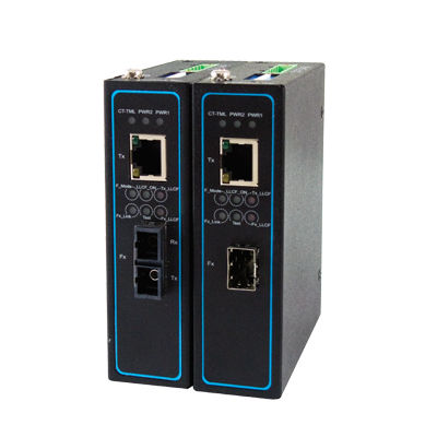Convertisseur média - EF24 Series - Atop Technologies - de puissance / de température / de vitesse
