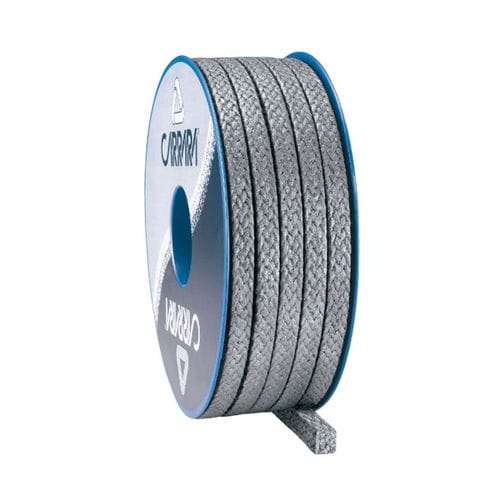 Garniture tressée en graphite - GR80SGR - Carrara Global Sealing Solution - en fils d'Inconel / pour vanne