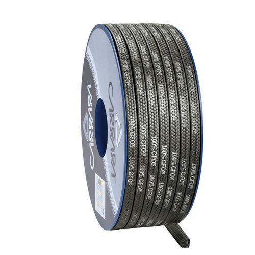 Garniture tressée en PTFE - GF7700 - Carrara Global Sealing Solution - en graphite / pour pompe / pour mélangeurs