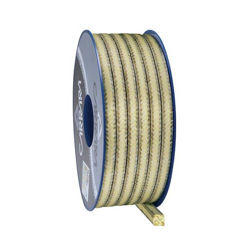 Garniture tressée en PTFE - KD6605 - Carrara Global Sealing Solution - en aramide / à résistance élevée / pour pompe