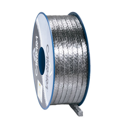 Garniture tressée en graphite - GR8748  - Carrara Global Sealing Solution - en fil de carbone / à résistance élevée / pour vanne
