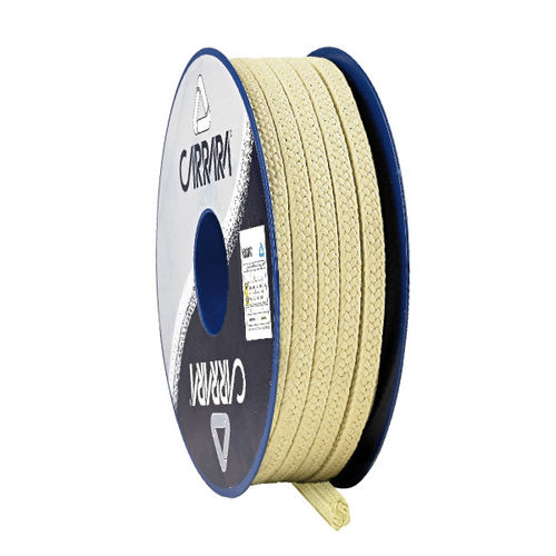 Garniture tressée en PTFE - K6600C - Carrara Global Sealing Solution - en fil d'aramide / pour pompes à pistons / pour pompe centrifuge