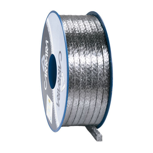 Garniture tressée en graphite - GR48R - Carrara Global Sealing Solution - en carbone / en fils d'Inconel / pour vanne