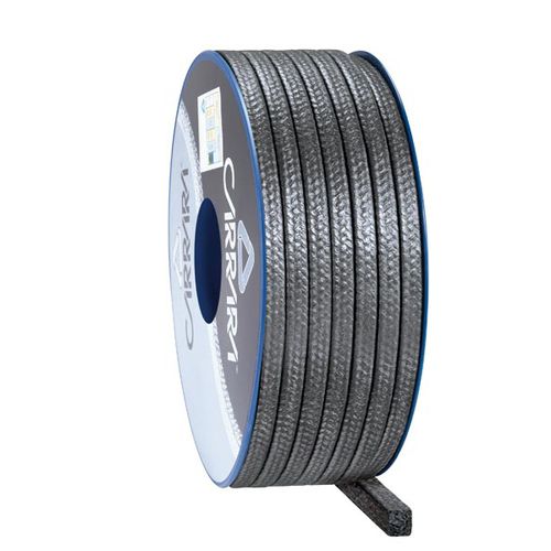 Garniture tressée en graphite - C8200  - Carrara Global Sealing Solution - en fil de carbone / pour vanne