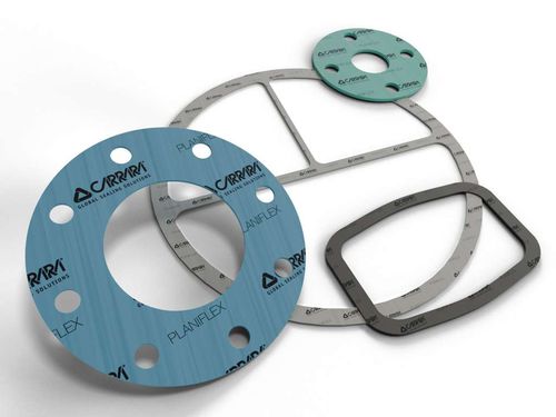 Feuille de joint en graphite - Planiflex™ - Carrara Global Sealing Solution - en NBR / en aramide / pour vanne
