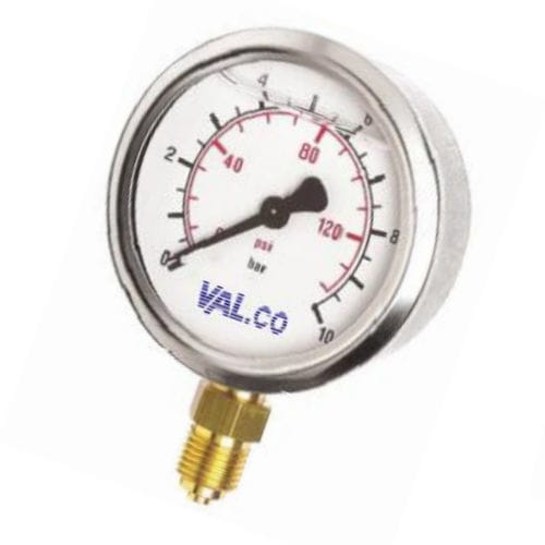 Manomètre à cadran - VISOBAR MSV - VAL.CO srl - fileté / en acier inoxydable / en aluminium