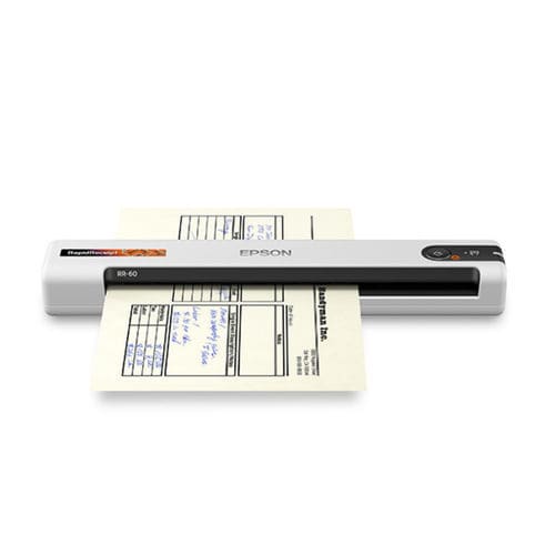 Numériseur de documents couleur - RapidReceipt® RR-60 - EPSON - compact / à grande vitesse / tactile