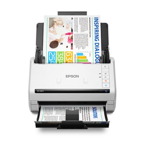 Numériseur de documents couleur - DS-530 II  - EPSON - compact / à grande vitesse / sans fil