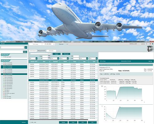 Logiciel statistique - COCKPIT™ - GRABNER INSTRUMENTS - de mesure / de commande / de connectivité