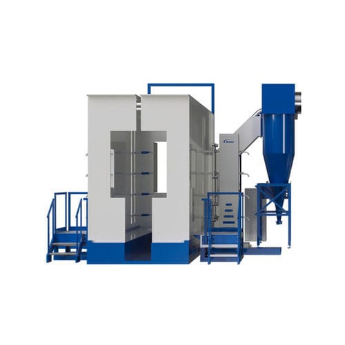 Cabine de poudrage fermée - ColorMax®2 - Nordson Industrial Coating Systems - à cyclone / automatique
