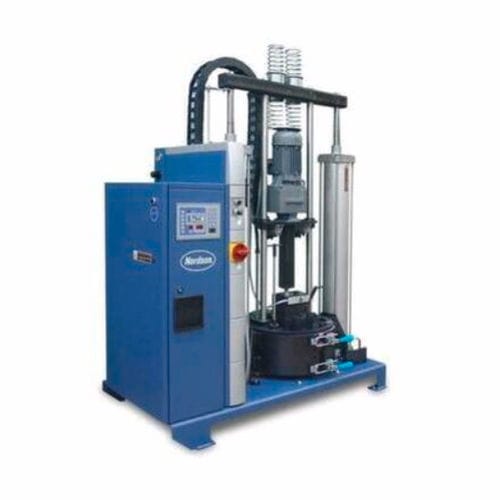 Machine de fusion de colle thermofusible - DuraDrum® - Nordson Adhesive Dispensing - avec pompe à engrenages