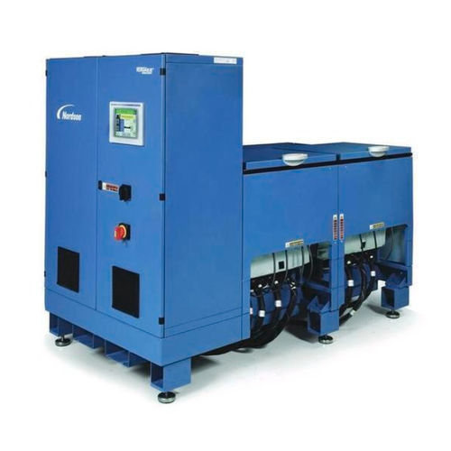 Machine de fusion de colle thermofusible - VersaBlue® X series - Nordson Adhesive Dispensing - avec pompe à engrenages