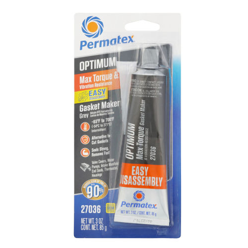 Colle silicone RTV - 27036 - PERMATEX - pour métal / monocomposant / d'étanchéité