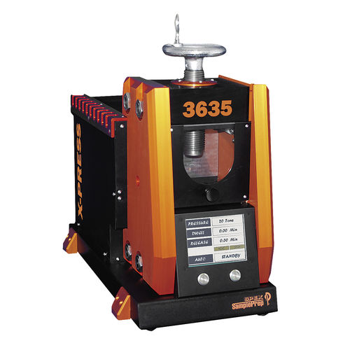 Pastilleuse entièrement automatisée - X-Press3635 - HORIBA Scientific - pour la préparation d'échantillons XRF