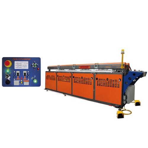 Machine de soudage bout à bout - POLYFUSION 3-30 - RITMO S.p.A. - automatique / pour plaques en thermoplastiques / CNC