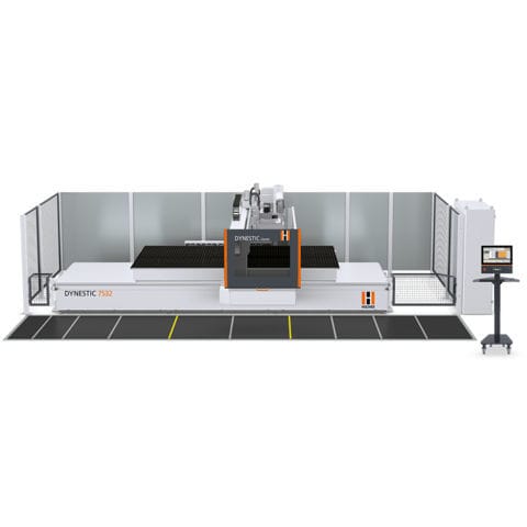 Centre d'usinage CNC 3 axes - DYNESTIC 7532 - HOLZ-HER - vertical / pour le bois / à portique