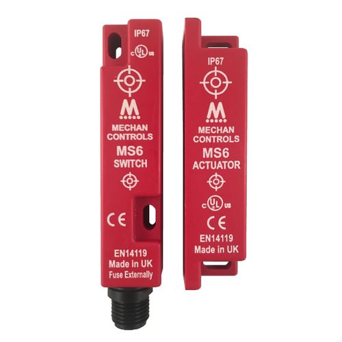 Interrupteur de sécurité - MS6QD - Mechan Controls - multipolaire / IP67 / magnétique