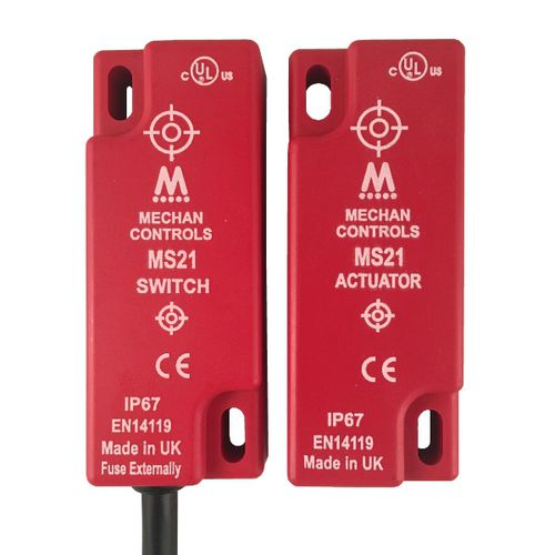Interrupteur de sécurité - MS21 - Mechan Controls - multipolaire / IP67 / sans contact