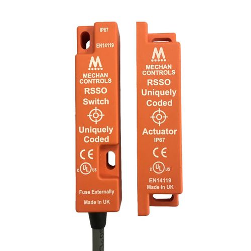 Interrupteur de sécurité - RSSO - Mechan Controls - 2 pôles / pour environnements sévères / IP69K